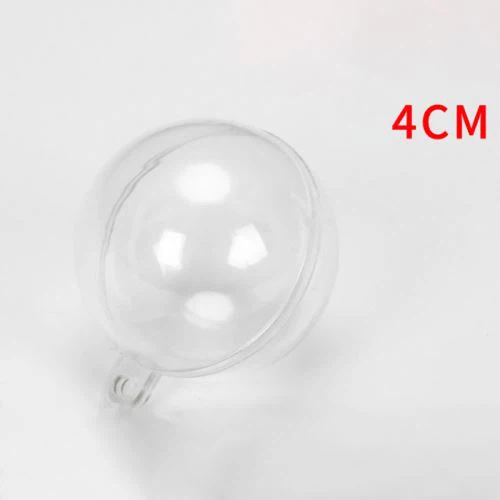 Klare hohle Plastikkugeln